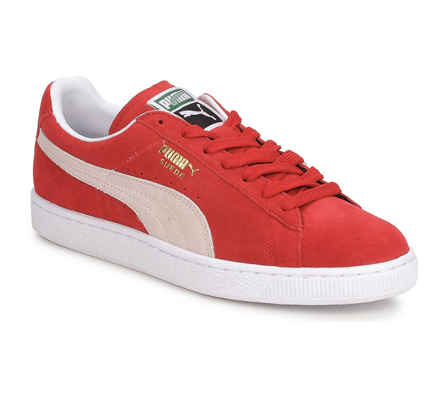 puma suede semelle transparente