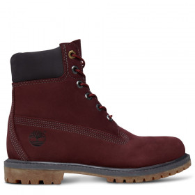 timberland femme bordeau