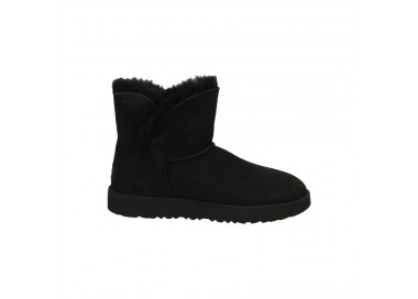 ugg classic cuff mini noir